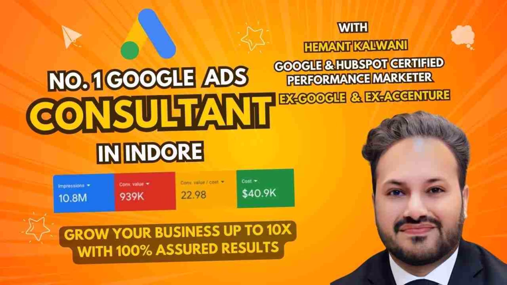 Google Ads Consultant in Indore
