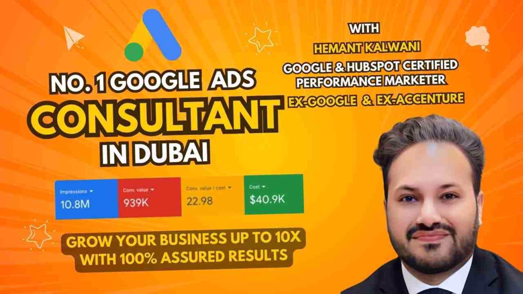 Google Ads Expert in Dubai