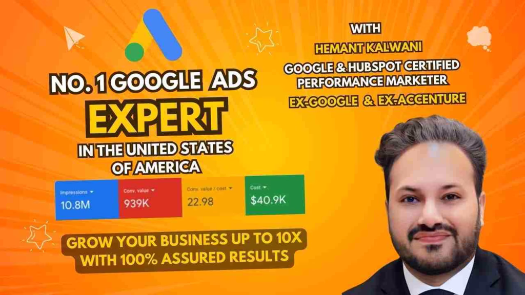 Best Google Ads Expert in the United States of America