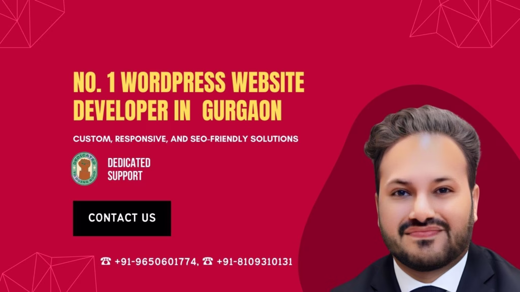 Best WORDPRESS WEBSITE DEVELOPER IN Gurgaon
