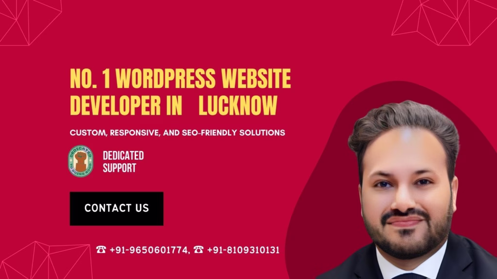 Best WORDPRESS WEBSITE DEVELOPER IN Lucknow