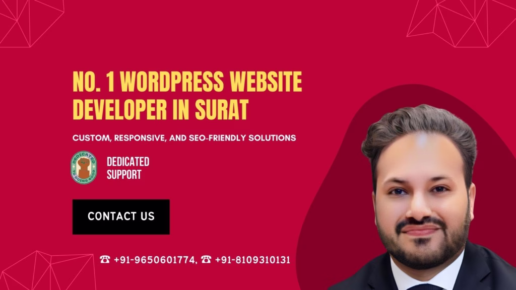 Best WORDPRESS WEBSITE DEVELOPER IN Surat