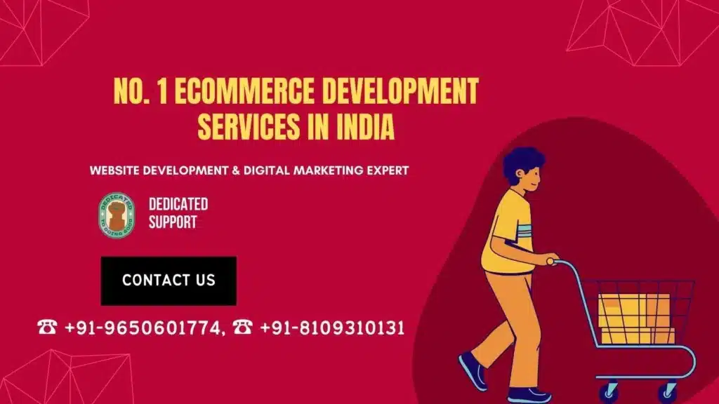 Ecommerce Development Services in India