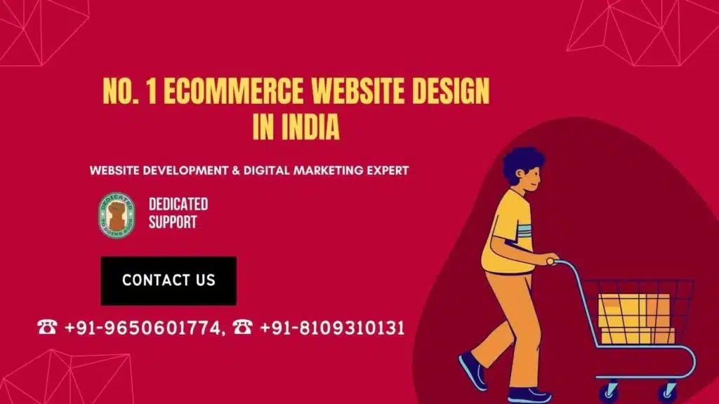 Ecommerce Website Design in India
