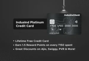 IndusInd Platinum Credit Card - Student Credit Cards